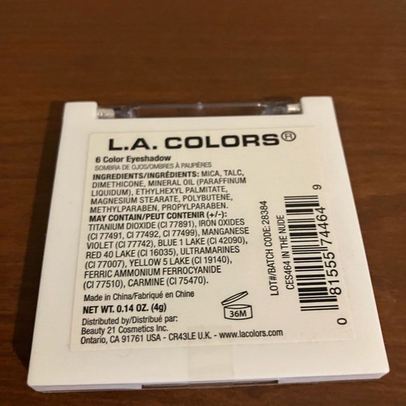 L.A. COLORS 6 Color Eyeshadow - Picture 2 of 2